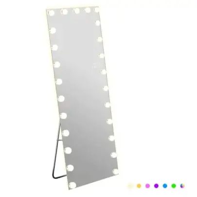 Vanitii Hollywood Spiegel met LED-verlichting RGB 180 x 75 cm