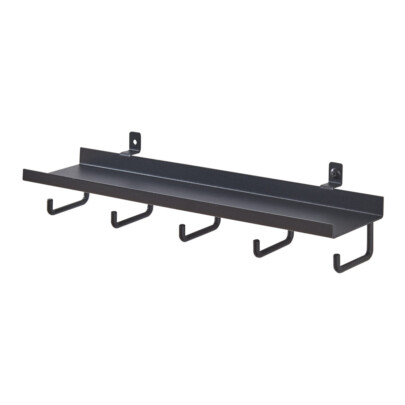 Millex wandplank 5-haaks voor akoestische panelen