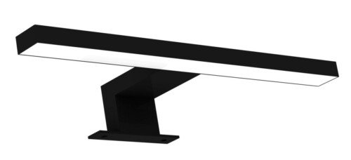 Allibert Rigel led spot 30cm voor spiegels en spiegelkasten mat zwart