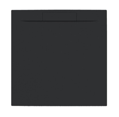 Allibert LUNA douchebak inclusief sifon mat zwart 90×90 cm