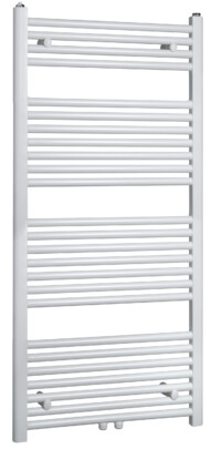 Badkamertopper "Zero-White" radiator Wit 729 W 1200x600mm