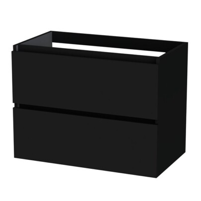 Tiger Loft Wastafelonderkast 80 cm Mat zwart
