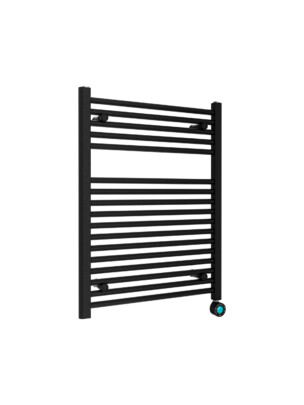 Badkamertopper"Senden-Black" Elektrische Radiator Zwart 380 W 800x600mm