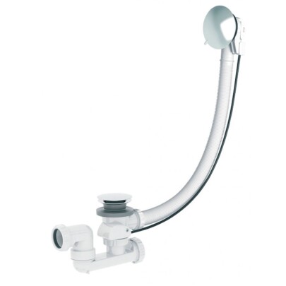 Allibert badafvoer voor duo inbouw baden met centrale afvoer 548736