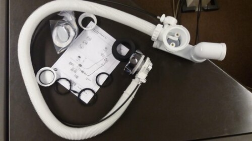 Allibert badafvoer voor duo inbouw baden met centrale afvoer 548736