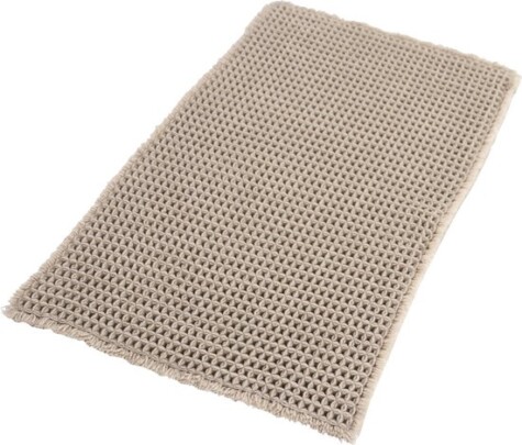 Differnz Wafel badmat – 50 x 80 cm – taupe