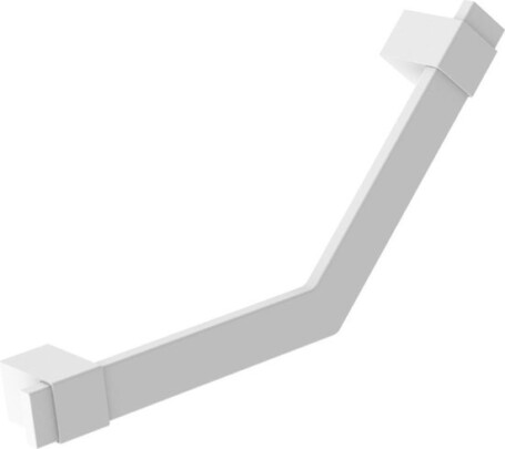 Allibert LOFT-GAME veiligheidsgreep gebogen 135° Mat Wit