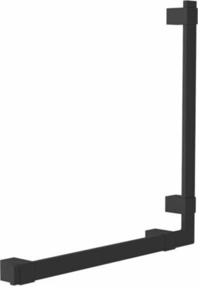 Allibert LOFT-GAME Hendelgreep gebogen 90° Mat Zwart