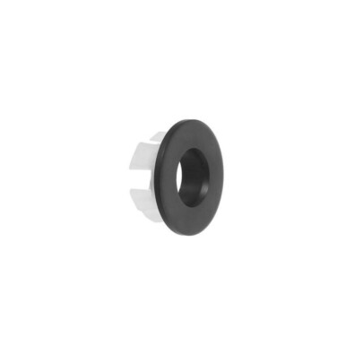 NORTIQ wastafel ring voor overloop – mat zwart