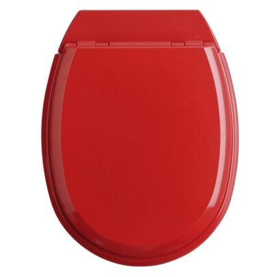 Allibert ATLAS Glans Rood toilet zitting
