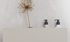 T&B badkamer wandplank Beige