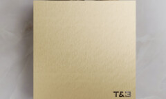 T&B wandplank goud