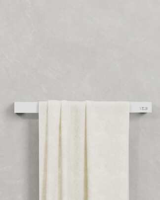 T&B handdoekstang - 51.7 cm - mat wit