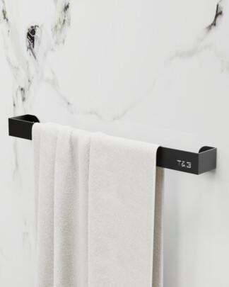 T&B handdoekstang zwart