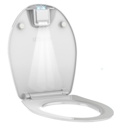 Allibert NIGHTY 2 Glans Wit toilet zitting