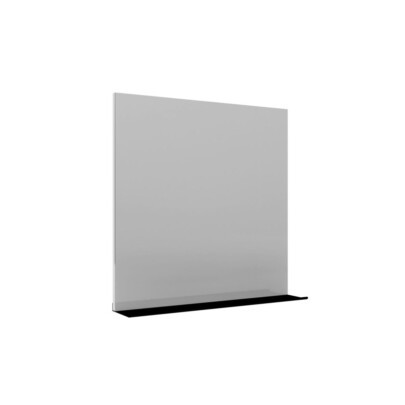 Allibert SITIO Spiegel met planchet 60 cm Mat Zwart