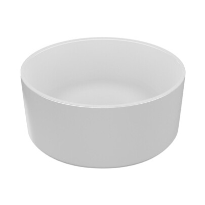 Allibert SMARTI Opbouwwaskom 25 cm wit polybeton