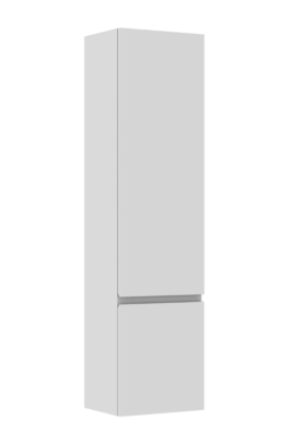 Allibert Verso kolomkast 40x156cm mat wit links draaiend