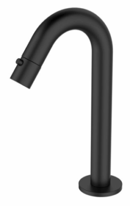 Noah toiletkraan mat zwart – 206 mm
