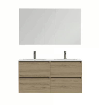 Tiger Loft Badmeubelset 120x45x196 cm Chalet Eiken