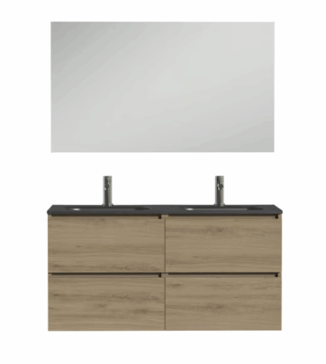 Tiger Loft Badmeubelset 120x45x196 cm Chalet Eiken