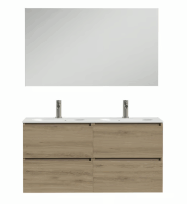 Tiger Loft Badmeubelset 120x45x196 cm Chalet Eiken