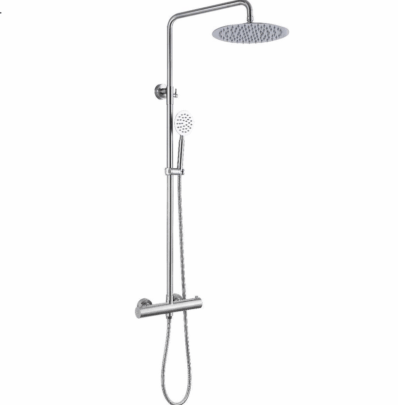 Allibert Canggu Douchekolom Inox 85-122cm