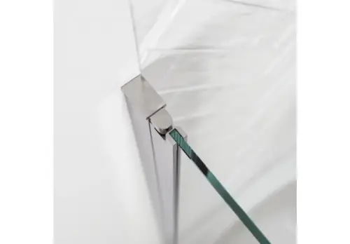 Sealskin Hooked verbredingsprofiel voor schuifdeuren chroom 200cm