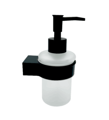 Allibert Loft-Game Zeepdispenser Hangend 7x9.5x14.5cm Gelakt Mat Zwart