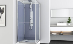 Allibert ANAPURNA douchecabine 90x90 vierkant zwaaideur