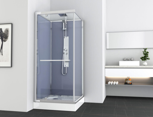 Allibert ANAPURNA douchecabine 90x90 vierkant zwaaideur