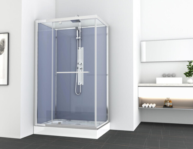 Allibert ANAPURNA douchecabine 120x90 rechthoekig zwaaideur