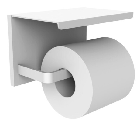 Allibert LOFT-GAME wc-papierhouder mat wit